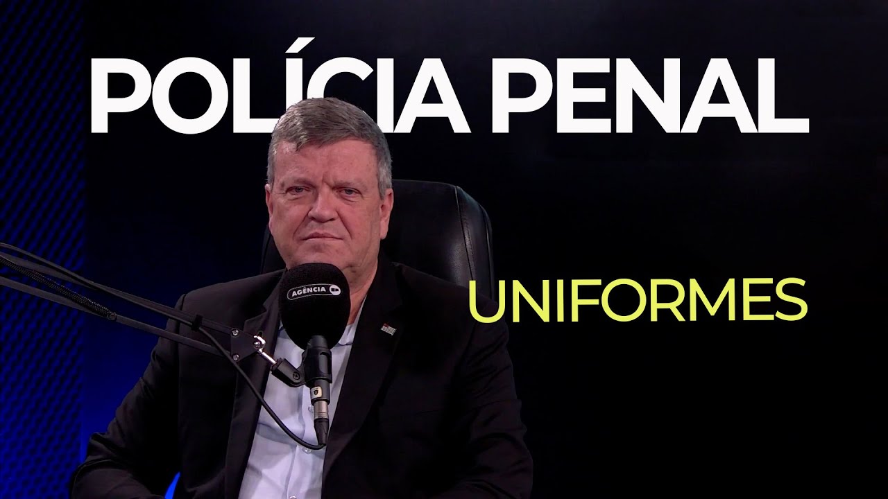 Marcello Streifinger, explica sobre o uniforme da Polícia Penal