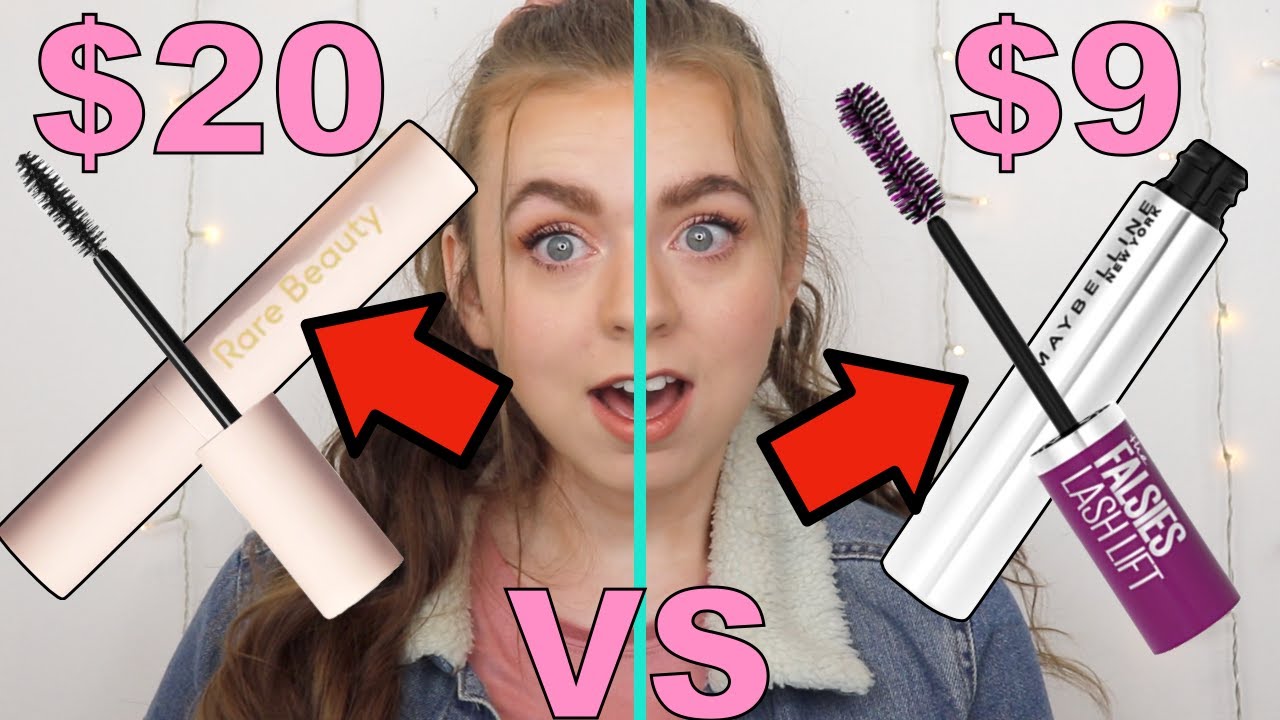 Rare Beauty Perfect Strokes Universal Mascara VS Maybelline the Falsies Lash Lift Mascara!