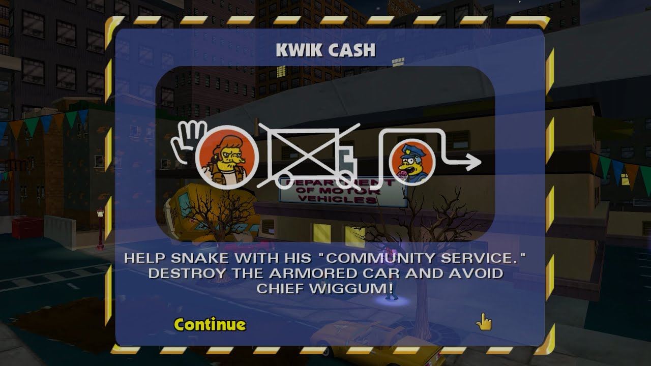 [4K] Kwik Cash | Уровень 5 | Миссия 6 | Симпсоны: ДТП и бегство