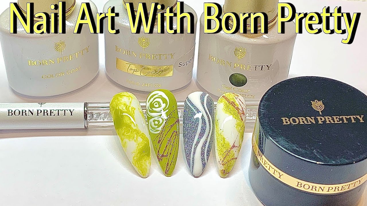 BORN PRETTY || Nail Art Design With Born Pretty || Be Nails