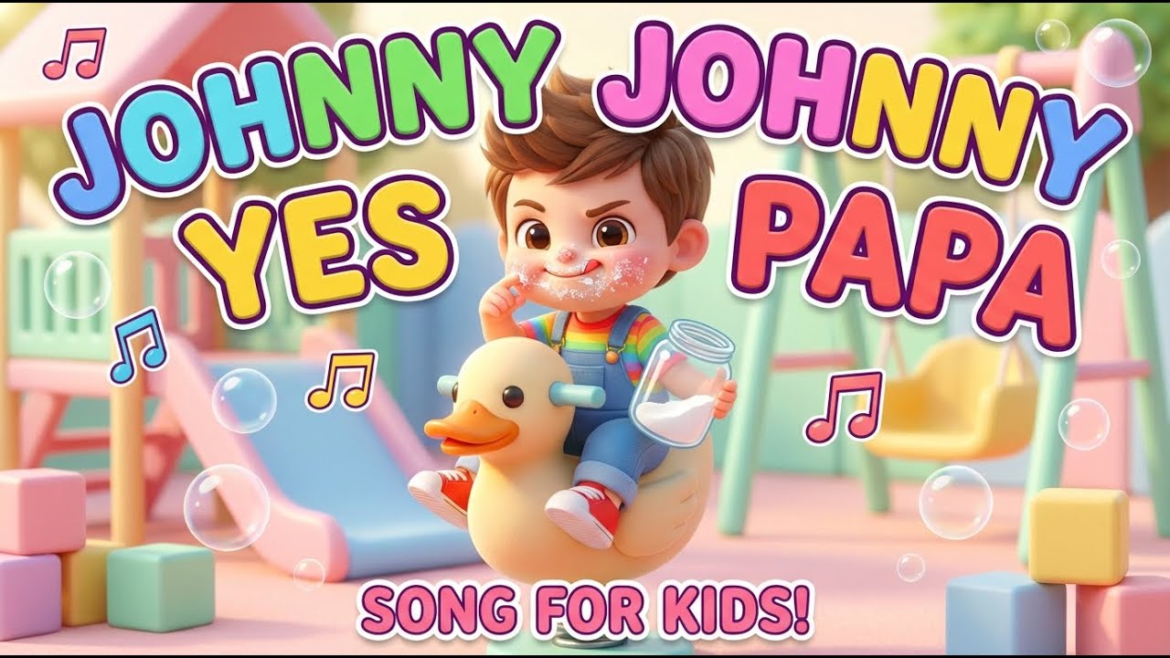 Johnny johnny Yes Papa!!  #nurseryrhymes   #kids songs. #Familyfun #children song#preschool