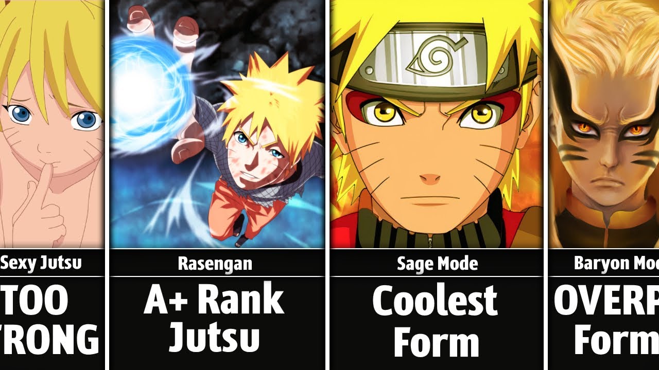 Every Jutsu NARUTO UZUMAKI Can Do