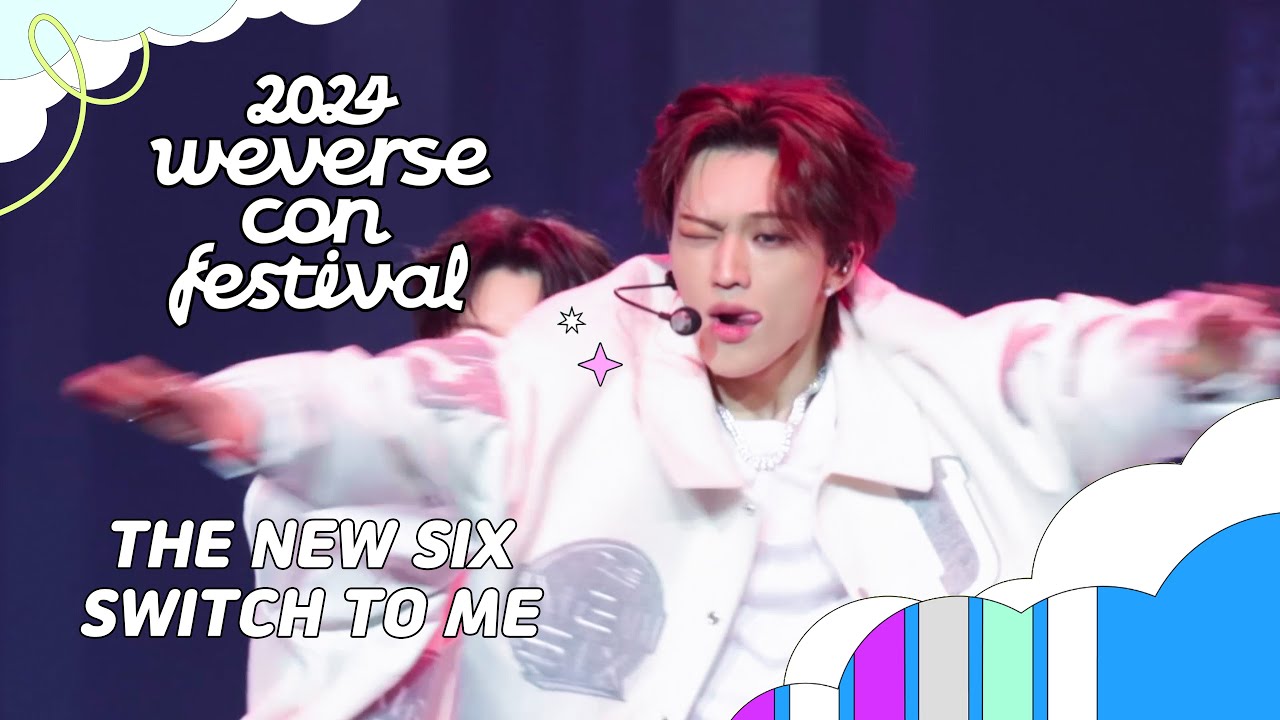 240615 위버스콘 Weverse concert 티엔엑스 (TNX) - 나로 바꾸자 (JYP COVER STAGE) 천준혁 직캠