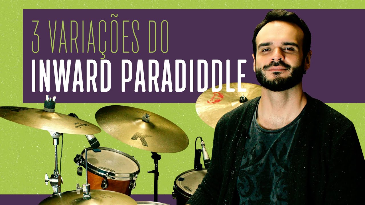 3 Variações do Inward Paradiddle