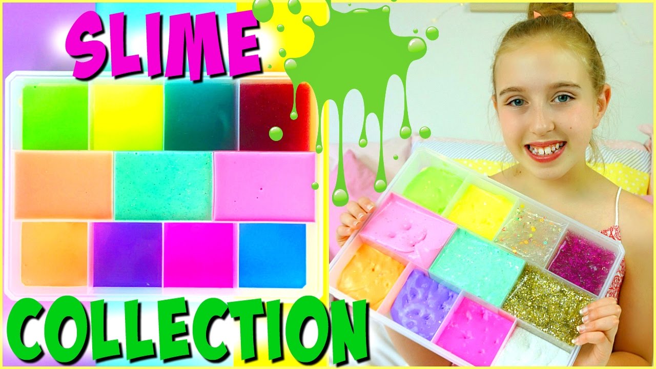 Slime Collection - Slime Haul and DIY Slime Storage Ideas
