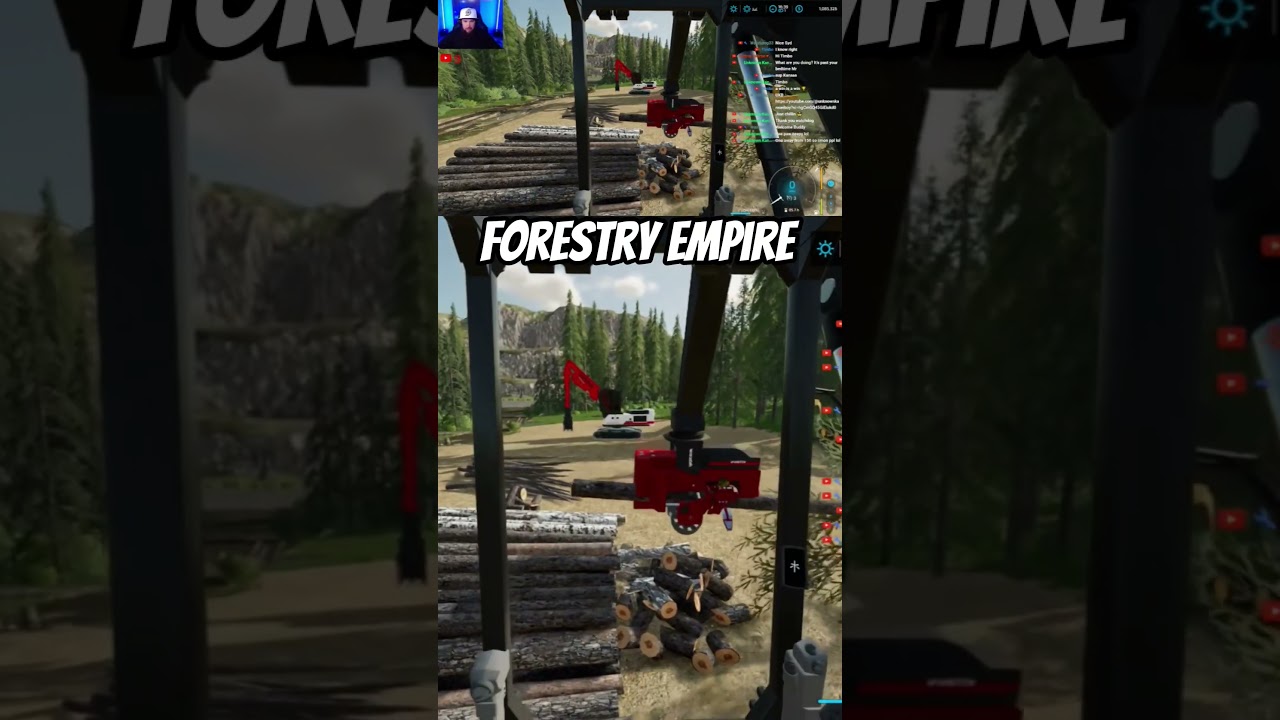 Processing Trees on Legion Hills Farming Simulator 