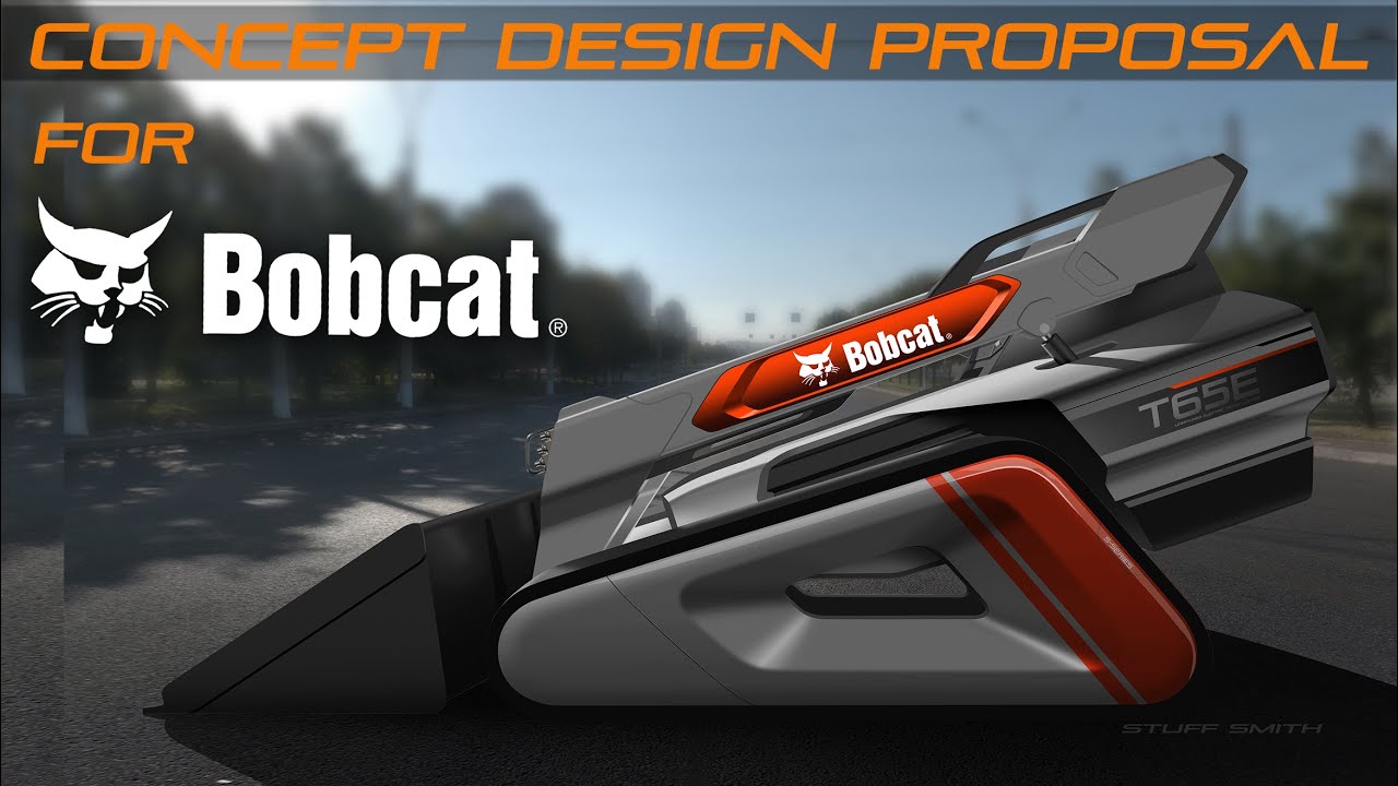 Compact Track Loader Concept Design Proposal for Bobcat