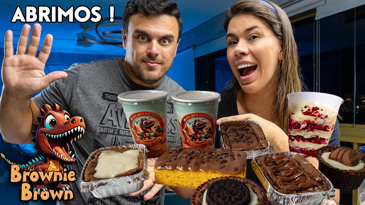 ABRIMOS UMA LOJA NO IFOOD ! BROWNIE BROWN !