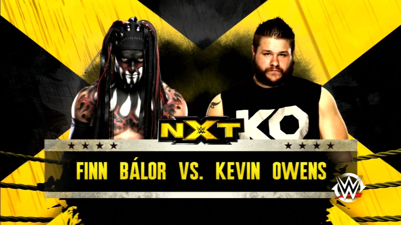 WWE 2K16 NXT Finn B&aacute;lor Vs  Kevin Owens Gameplay PS3 HD