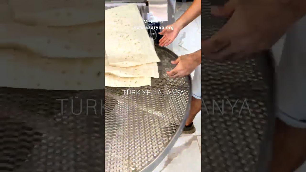 AZARYAP MTD650 HATTI Lavaş Üretim Makineleri  лаваш , Lavash , Pita , خبز , معدات المخابز