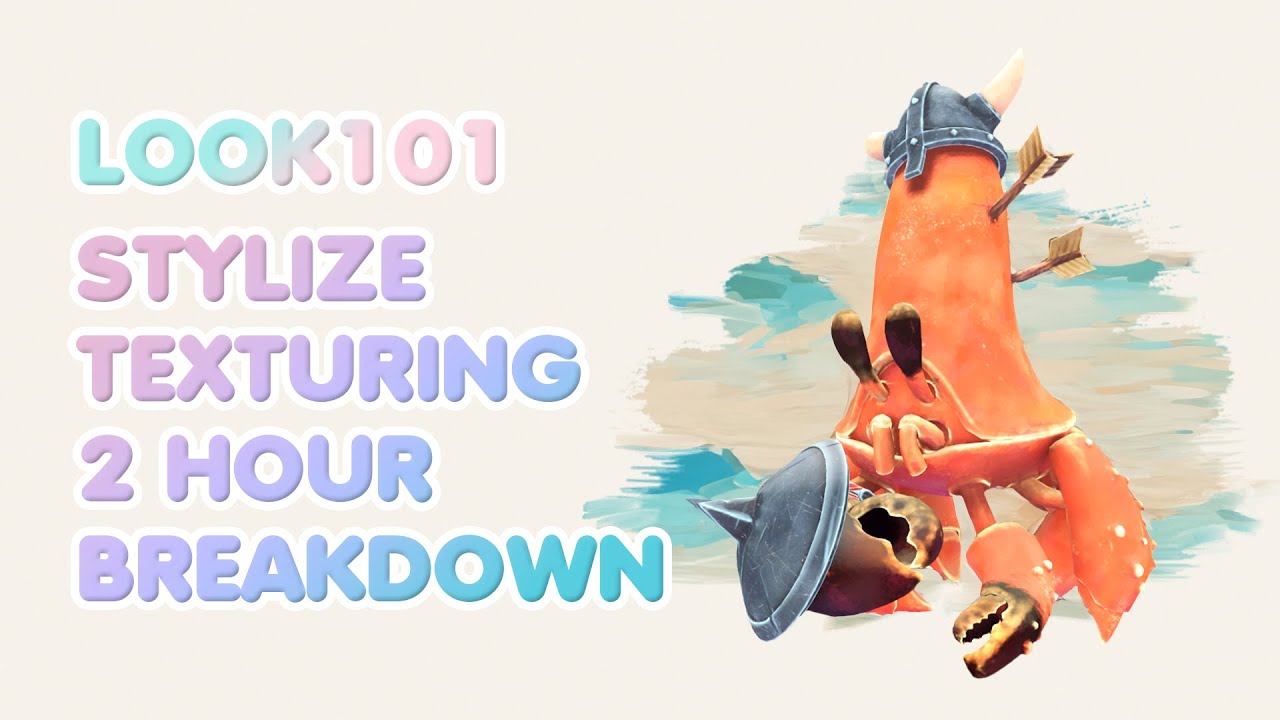 3D Stylize Texturing - Breakdown Project (2.20Hour Long - IN THAI!!)