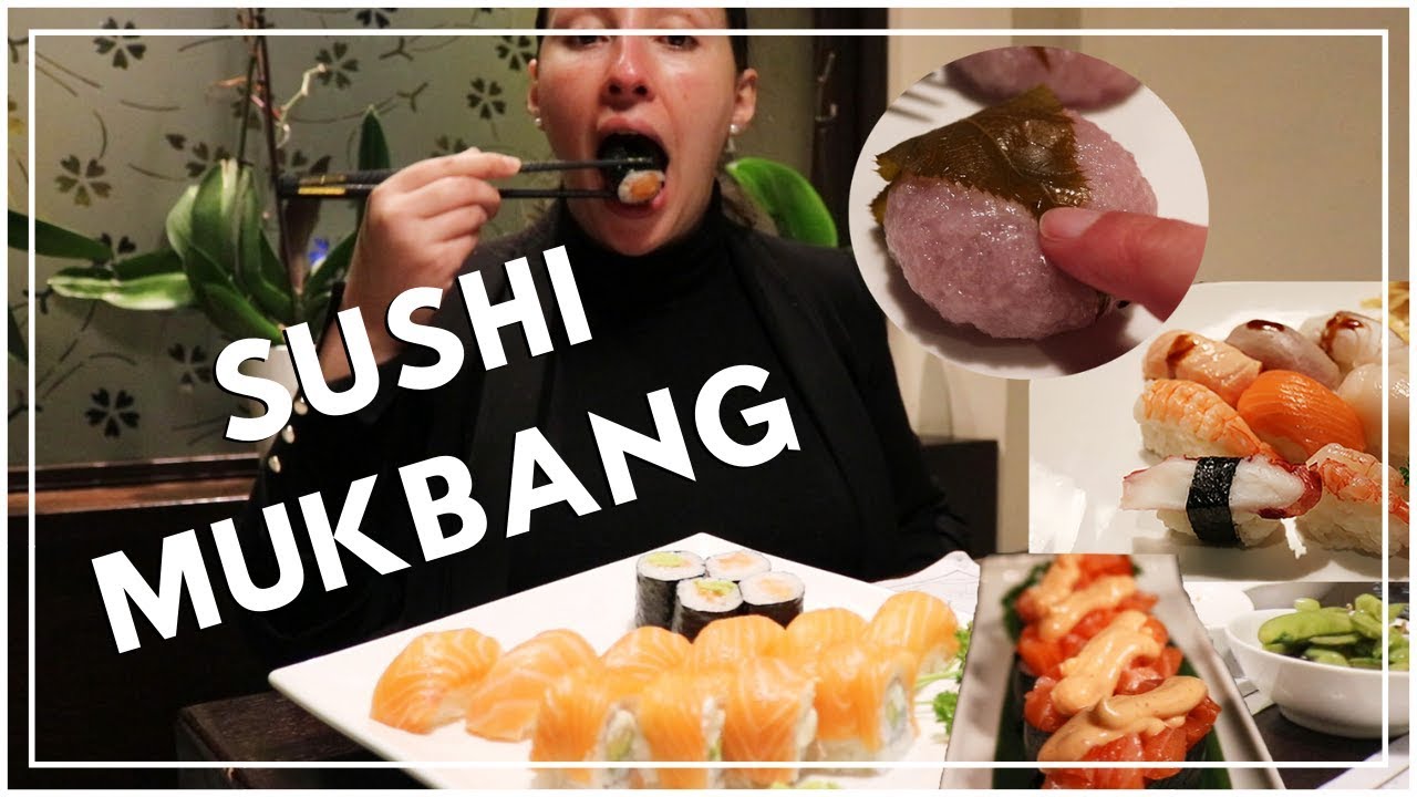 SUSHI MUKBANG EATING SHOW ITA #26 - Menù 