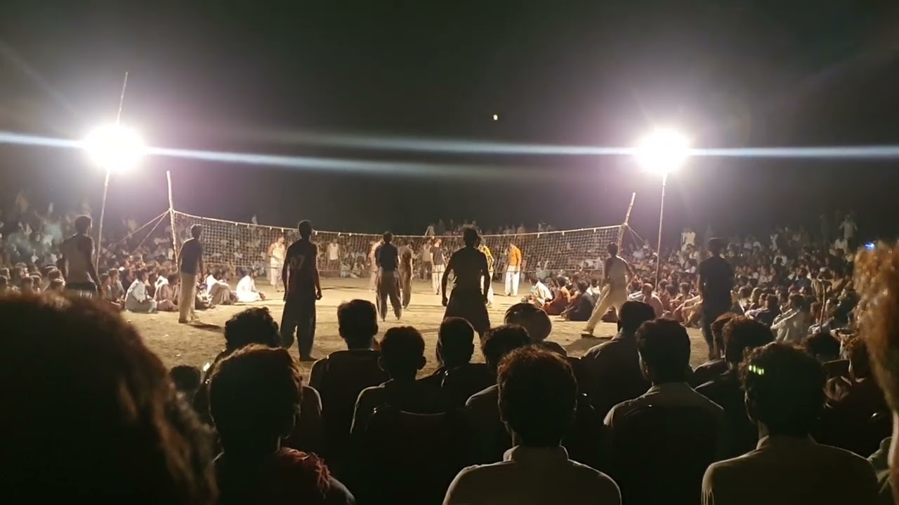 Tariq Jalbani VS Kashi Taunsa Volleyball Match Kotla Sher Muhammad 9.9.2021 Part 3