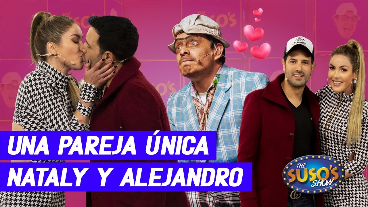 Nataly Umaña y Alejandro Estrada en The Susos Show Parte 1 - Caracol Tv