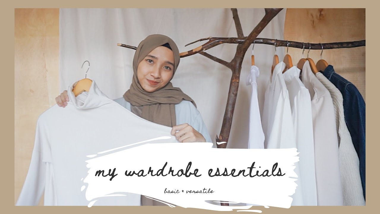 (sub) Baju Basic Yang Wajib Ada Di Lemari | My Wardrobe Essentials | citraamr