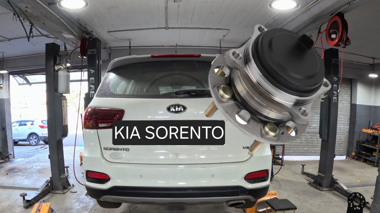rear wheel bearing replacement ... kia sorento 2016-2020 (torque specs)