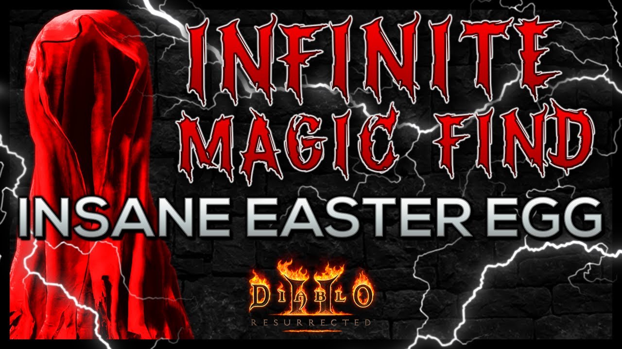 INFINITE MAGIC FIND??? | THE MOST INSANE EASTER EGG IN DIABLO 2 EVER