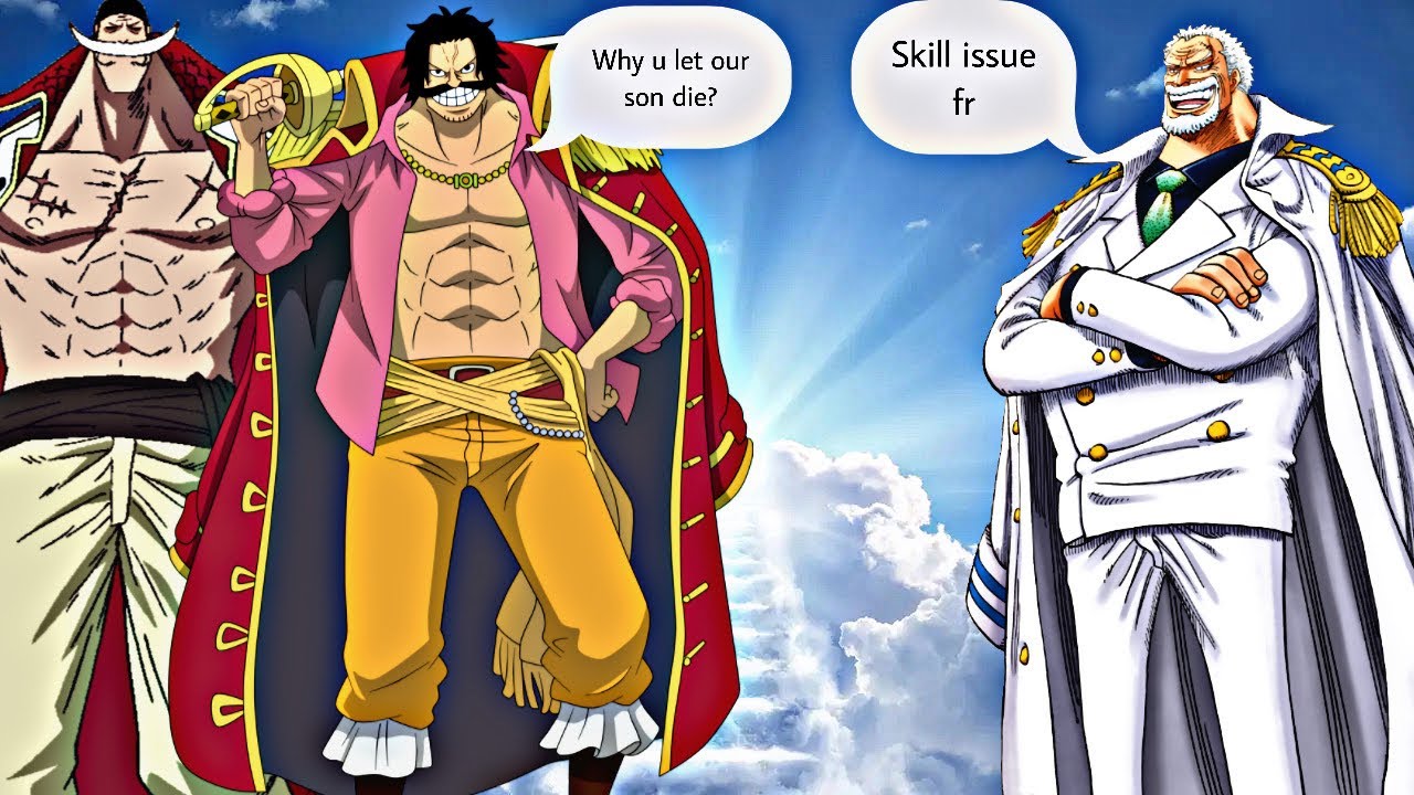 When Garp meets Roger again?! | One Piece Skit