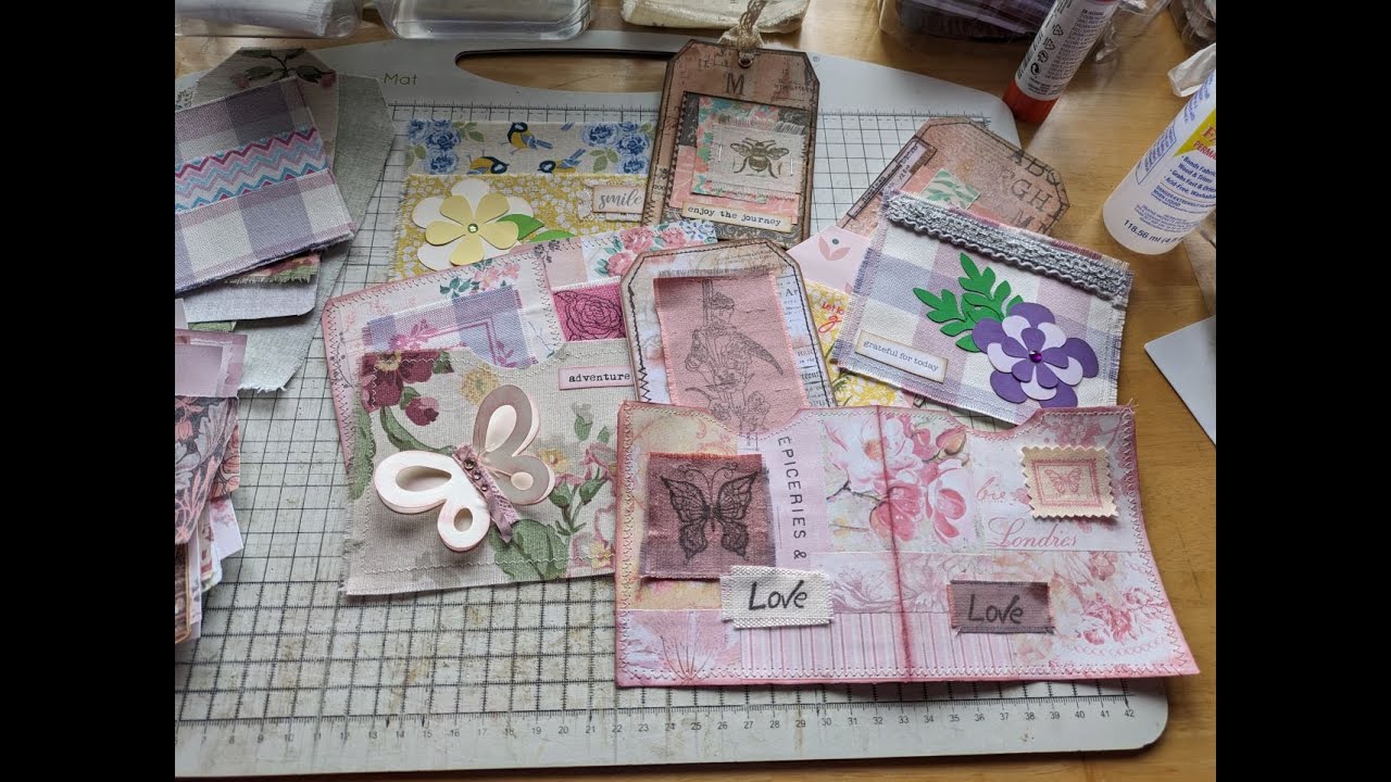 #fabricfridays2024 - Let's Craft with our Fabric Friday Fodder - Making Ephemera