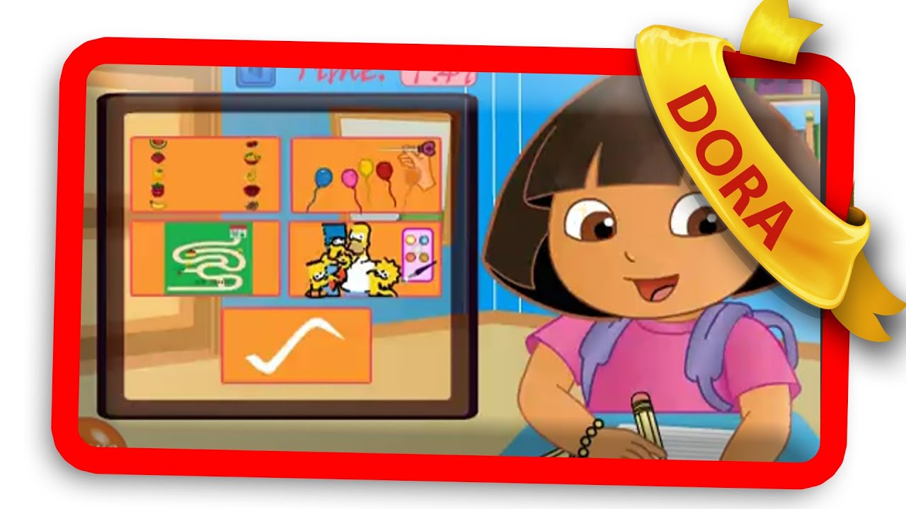 Dora Fun Games - Dora Fun Slacking - Online Dora Games