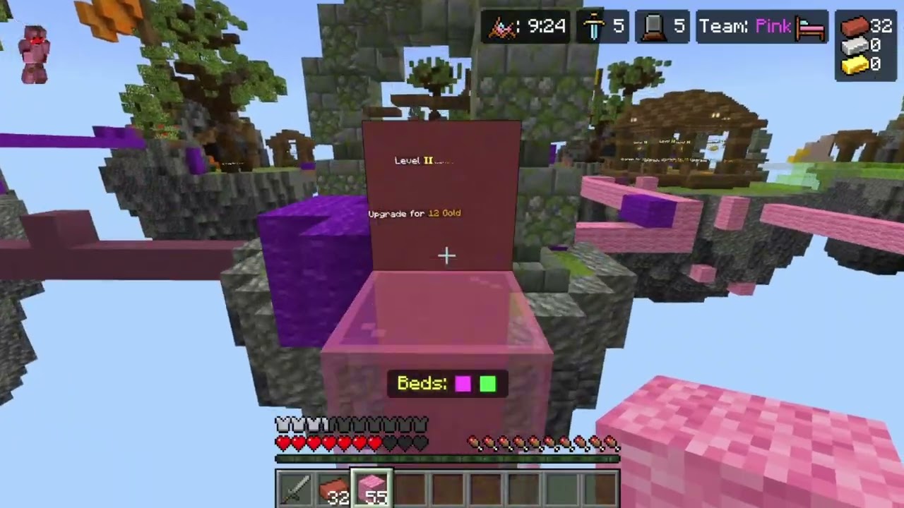 Bedwars gameplay