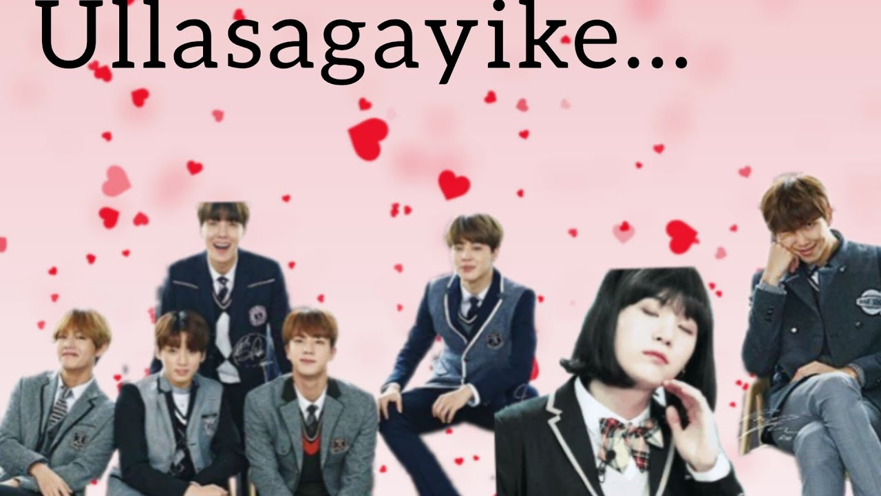 |💕ഉല്ലാസഗായികേ... നിൻ നായകൻ ഈ ഞാനേ...💖|bts malayalam version 💜|#btsmalluarmy  #btsmalluarmyedit