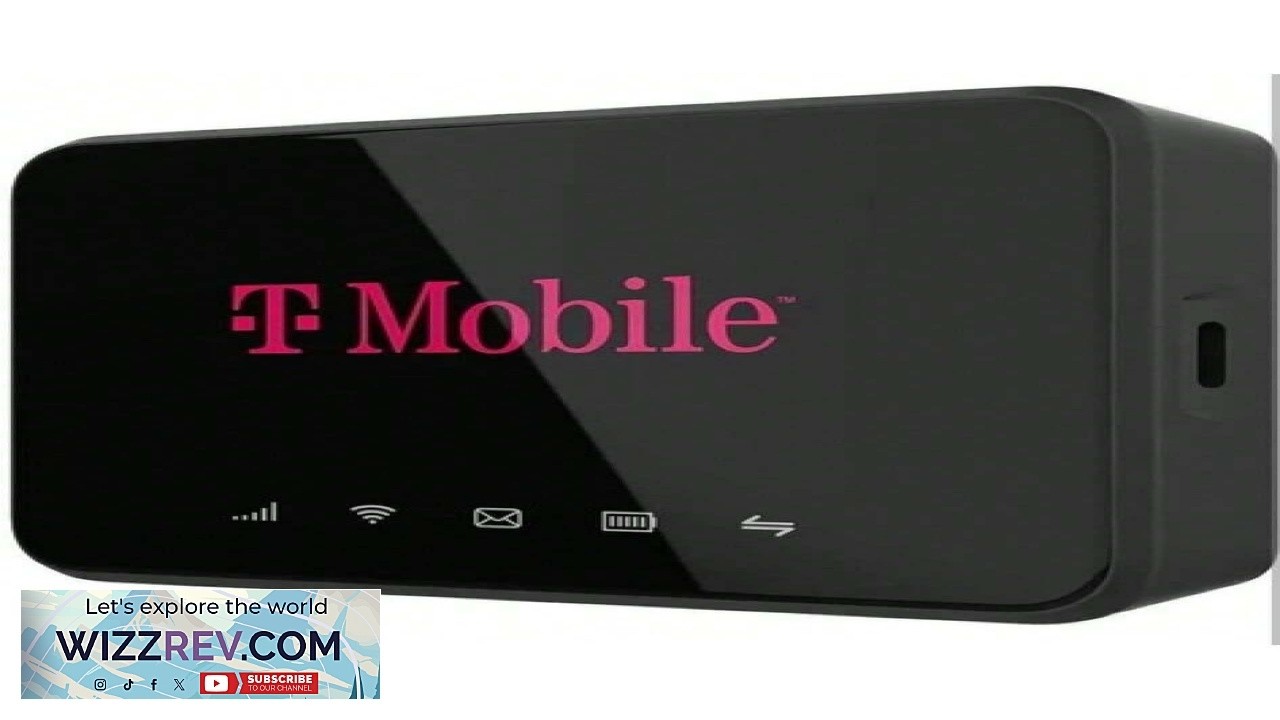 Портативный WiFi-бокс T Mobile Hotspot 4G LTE для доступа в интернет SHEIN