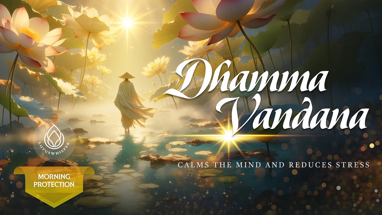 Dhamma Vandana: The Ultimate Stress Relief Chant #music #meditation #buddha