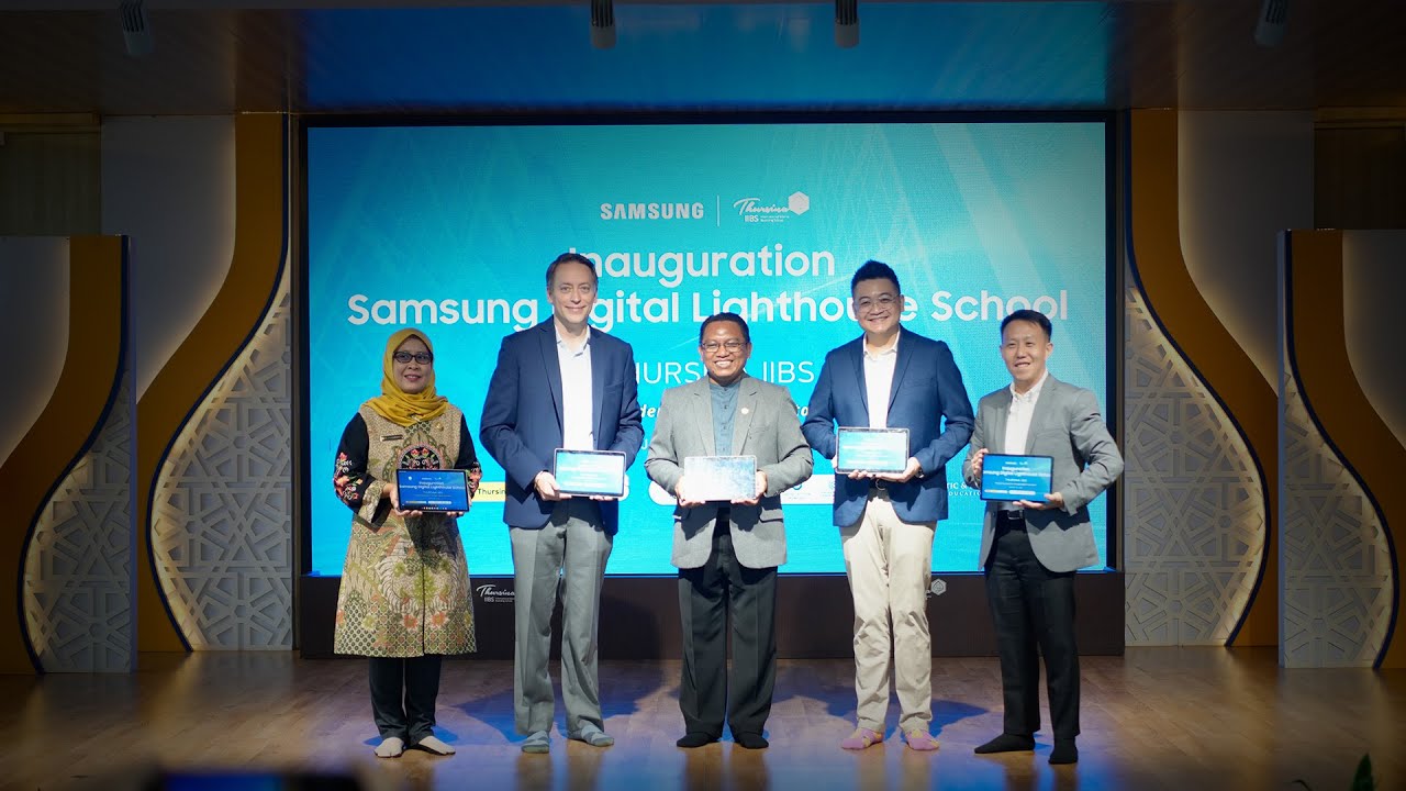 Inspiring! Thursina Officially Inaugurated as Samsung Digital Lighthouse School (SDLS) in Indonesia