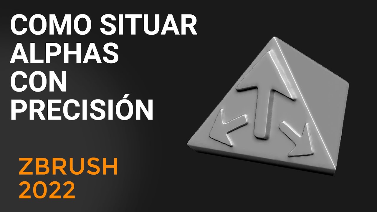 Como situar grabados con precisión - Zbrush en 5 min #146