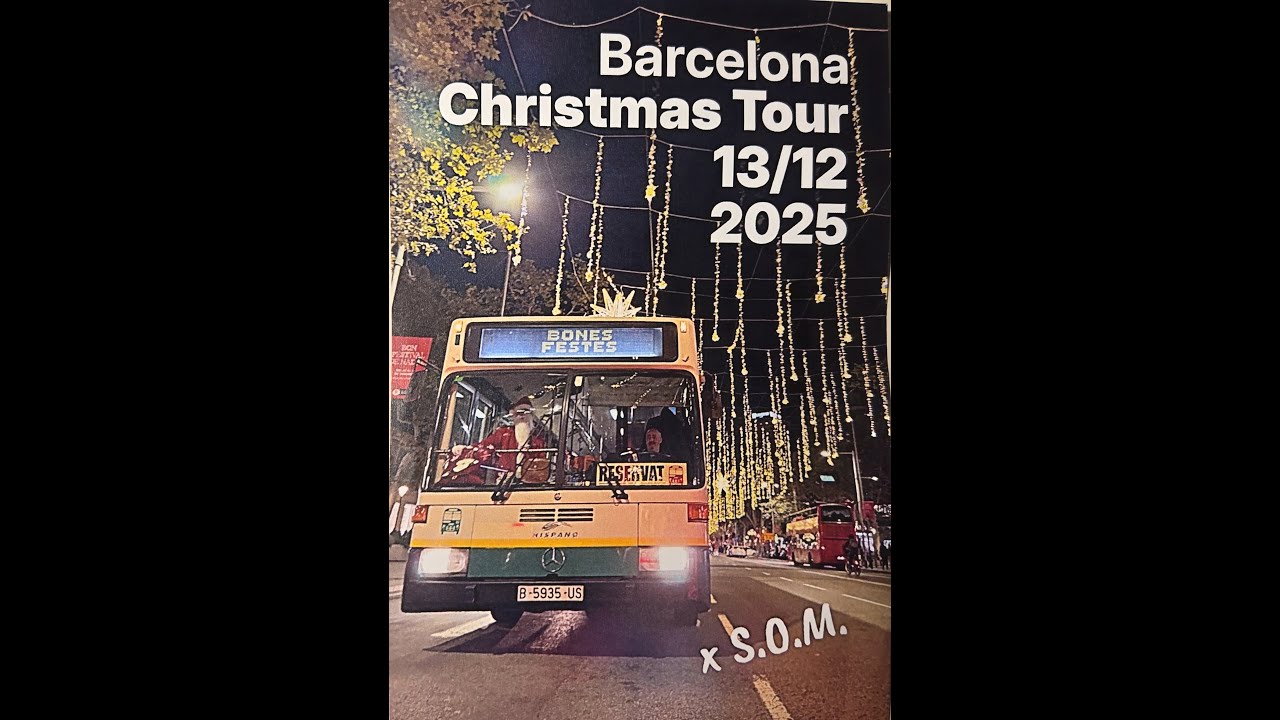 Christmas Tour 2025 (SOM). Mercedes O 405N2