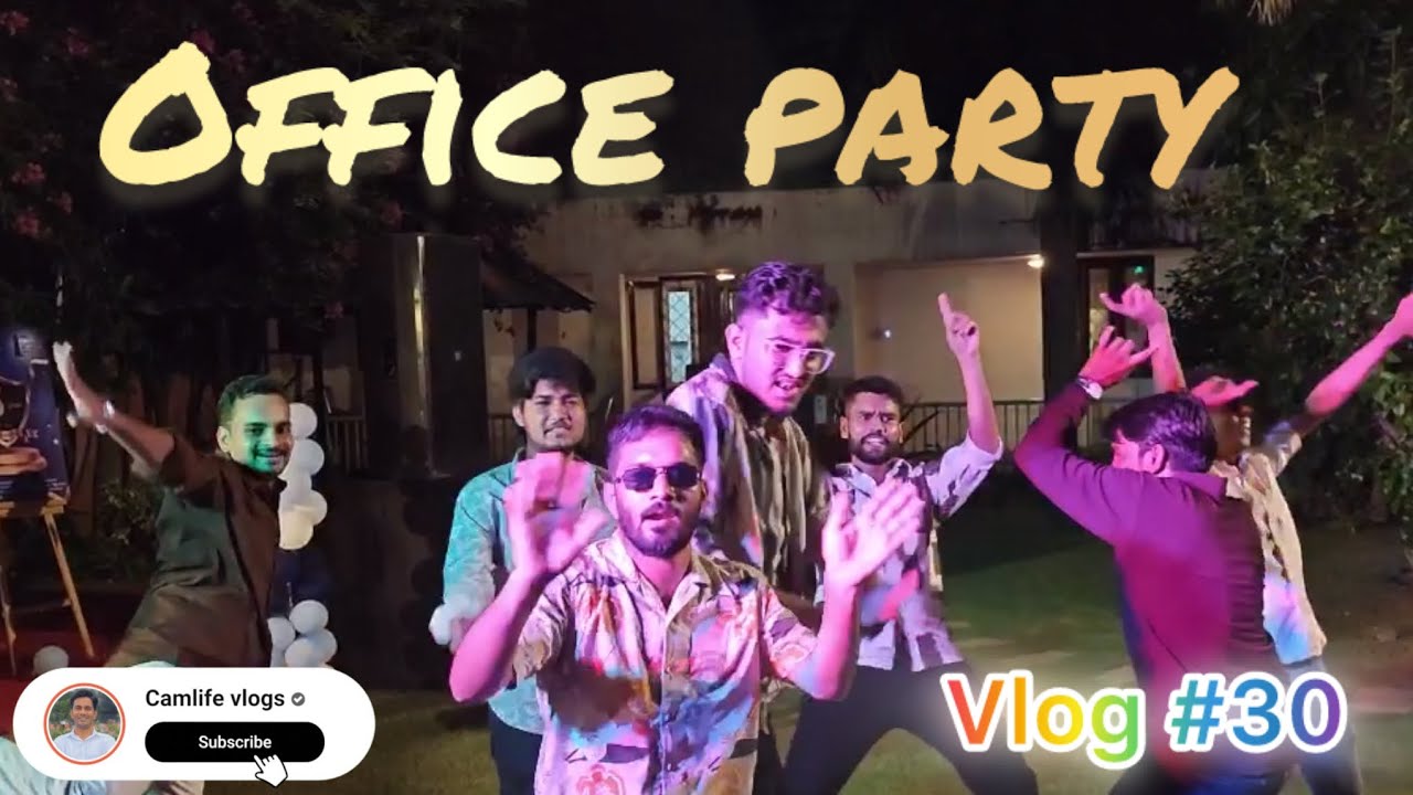 Office party 🎉 vlog #vlog #vlogs #vlogger #party #jaipur #minivlog #shortvideo #dance #masti