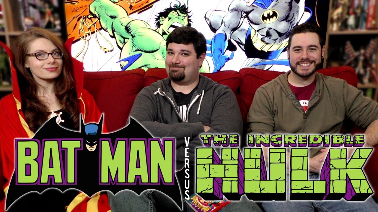 Batman versus The Incredible Hulk!