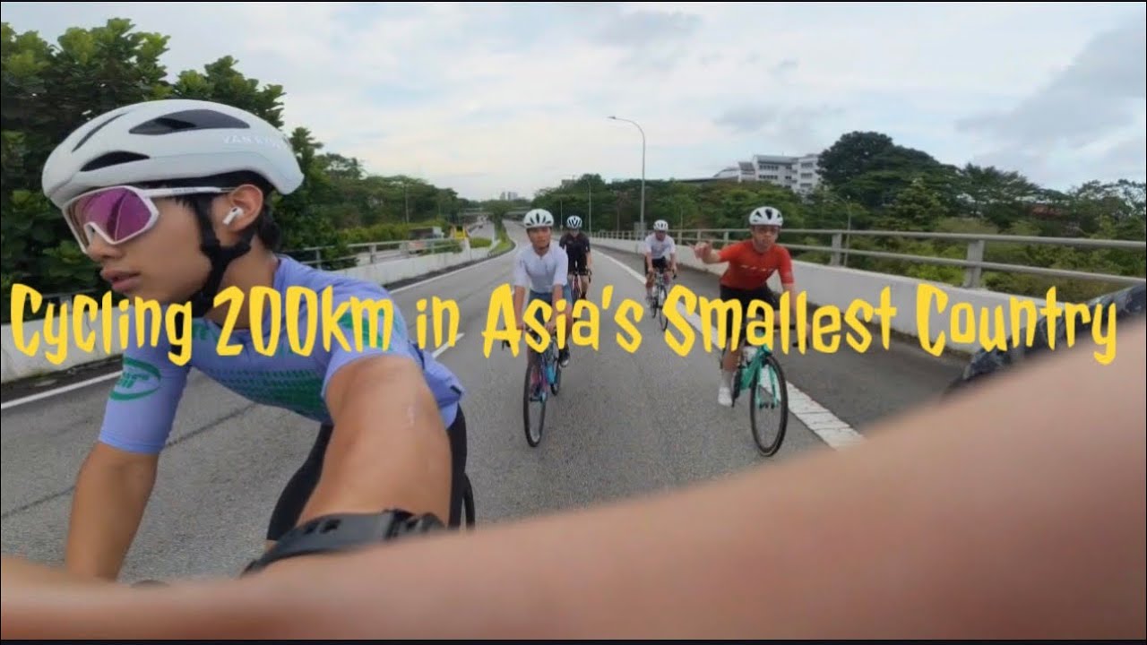 Cycled 200km in  one of the SMALLEST country on earth
