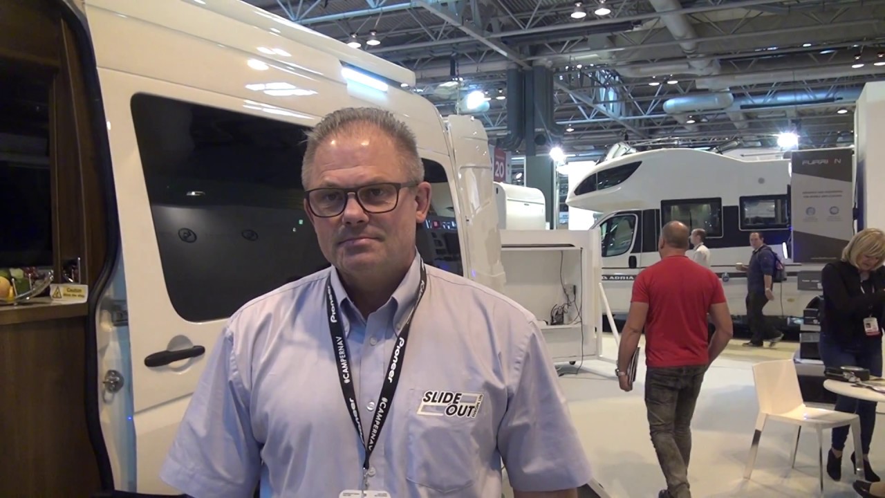 Mercedes Sprinter 313 camper van with slide outs