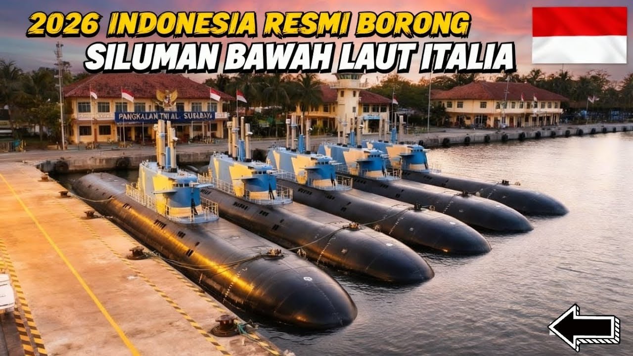 INDONESIA JADI PELANGGAN PERTAMA! Rahasia Monster Senyap Italia yang Mengunci Selat Strategis RI!