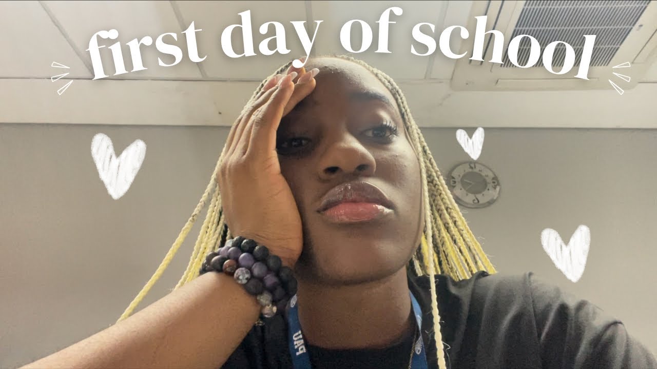 𝚞𝚗𝚒 𝚍𝚒𝚊𝚛𝚒𝚎𝚜: GRWM | FIRST DAY OF SCHOOL VLOG!!!