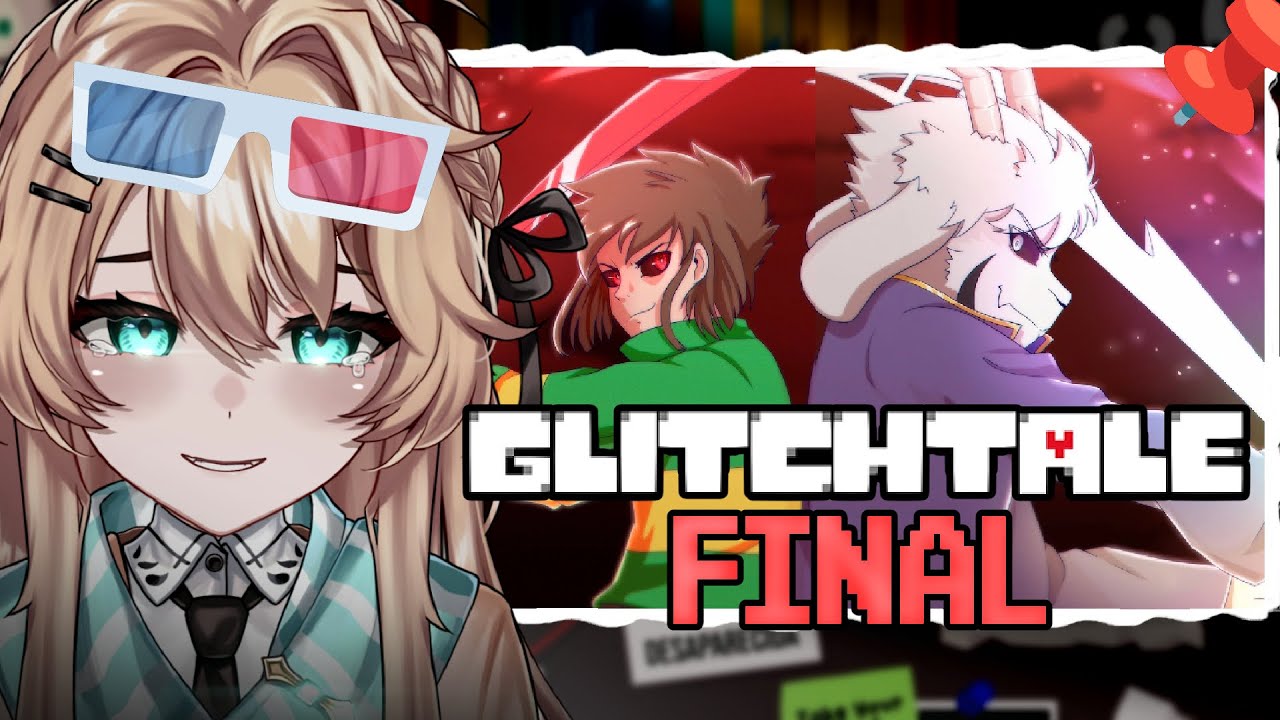 O EMOCIONANTE FIM de GLITCHTALE  [ React #3 ] 🦴🤛