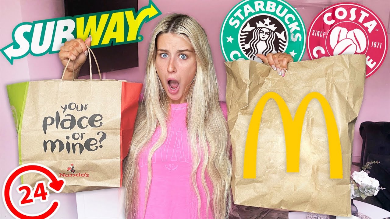 Only Eating VEGAN Food For 24 Hours!!!