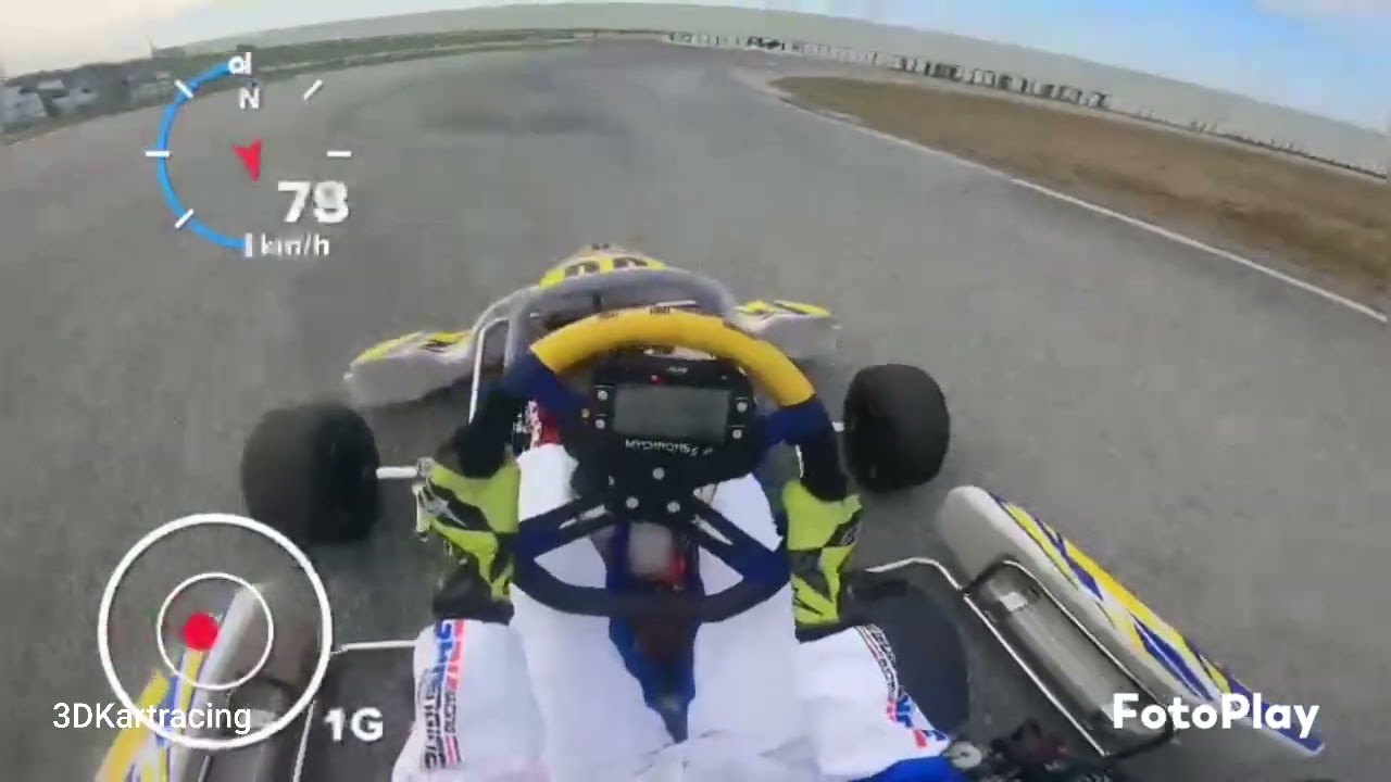 3DKartracing Test Happy Valley Cervia Gold Kart Iamex30