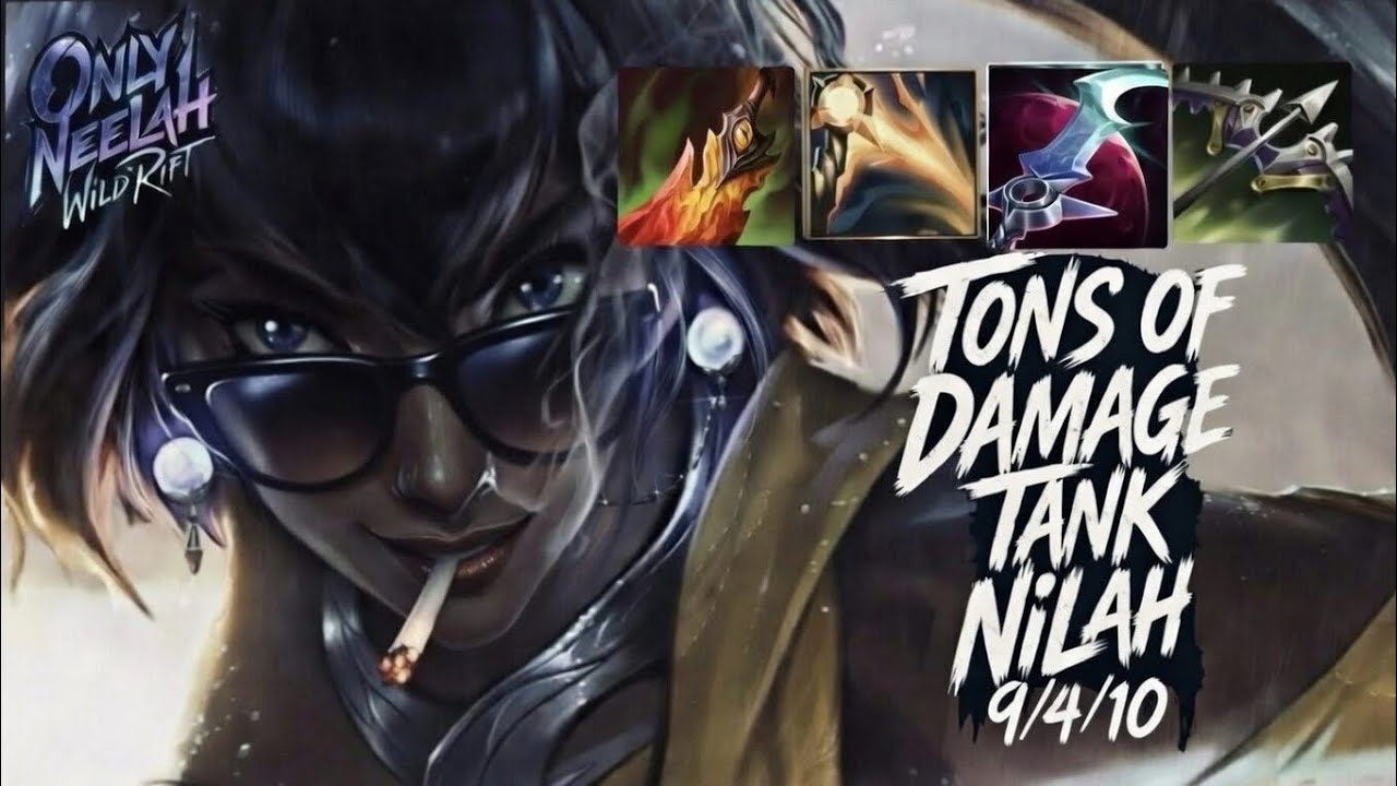 Wild Rift - Jungle Tank Nilah VS Yone (KDA 9/4/10)