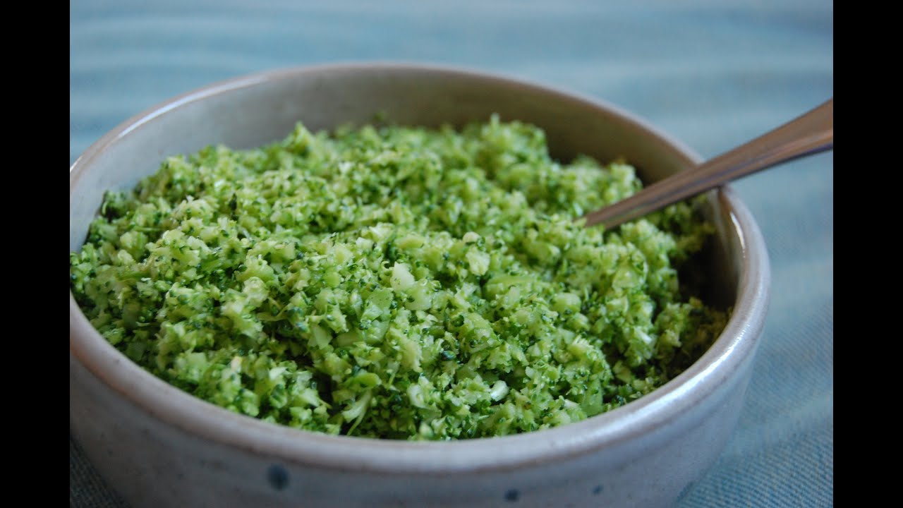 Receita Low Carb Arroz de Brócolis