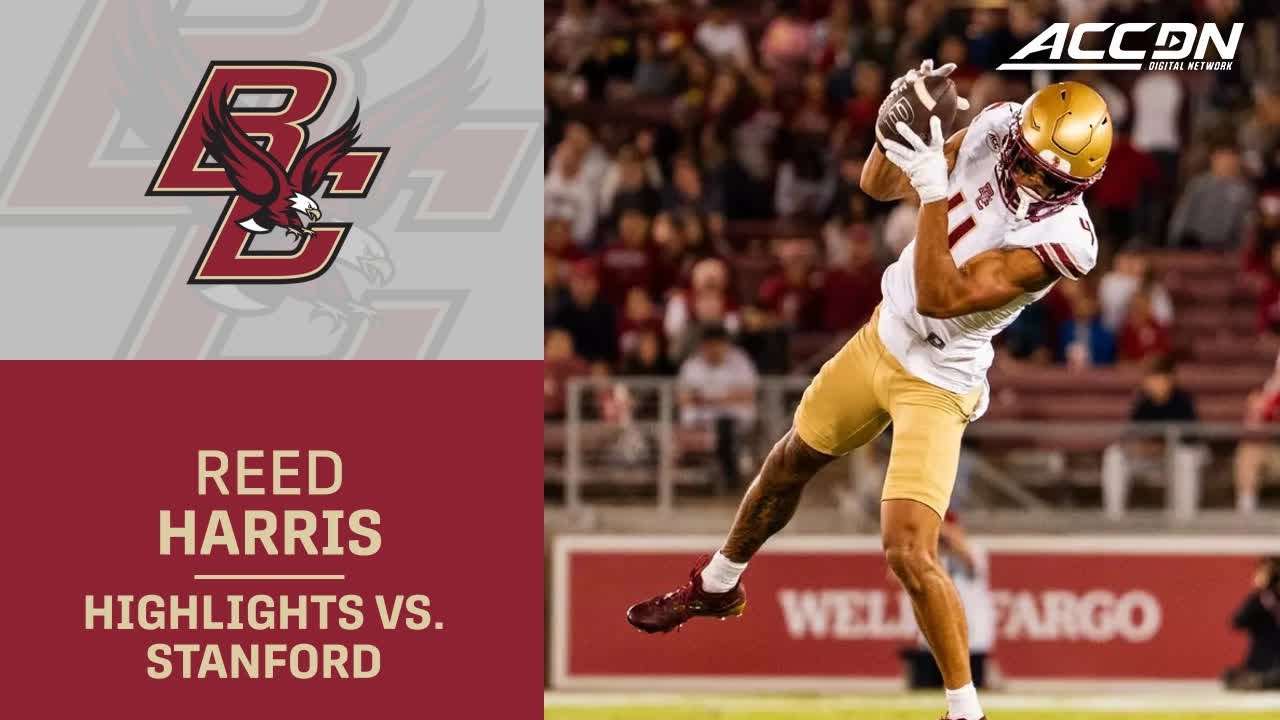 Boston College's Reed Harris Highlights vs. Stanford
