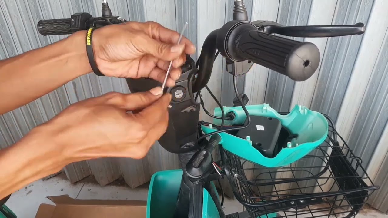 Ganti Handle gas sepeda listrik