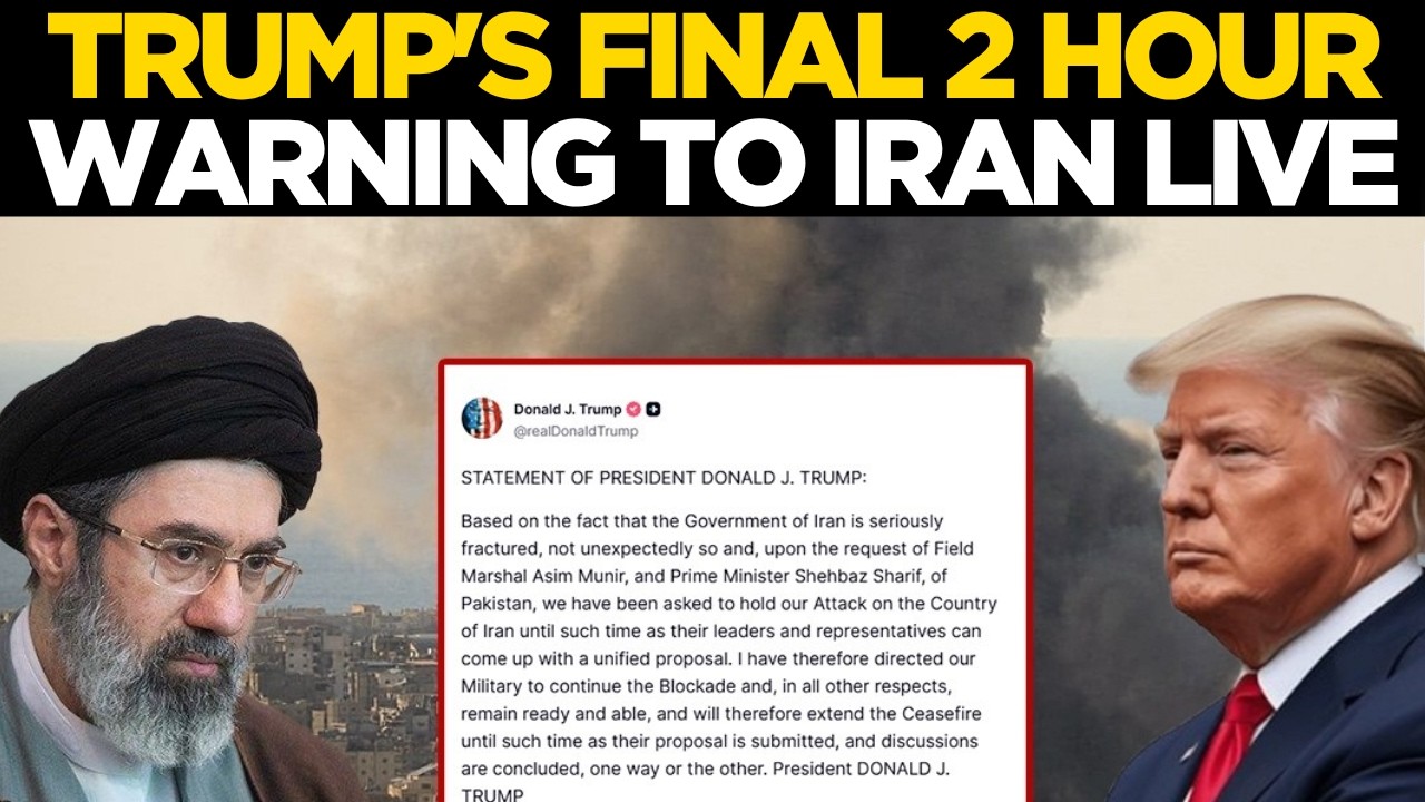 US-IRAN WAR LIVE | Trump's Big Announcement On Military Action Against Iran | Breaking News LIVE