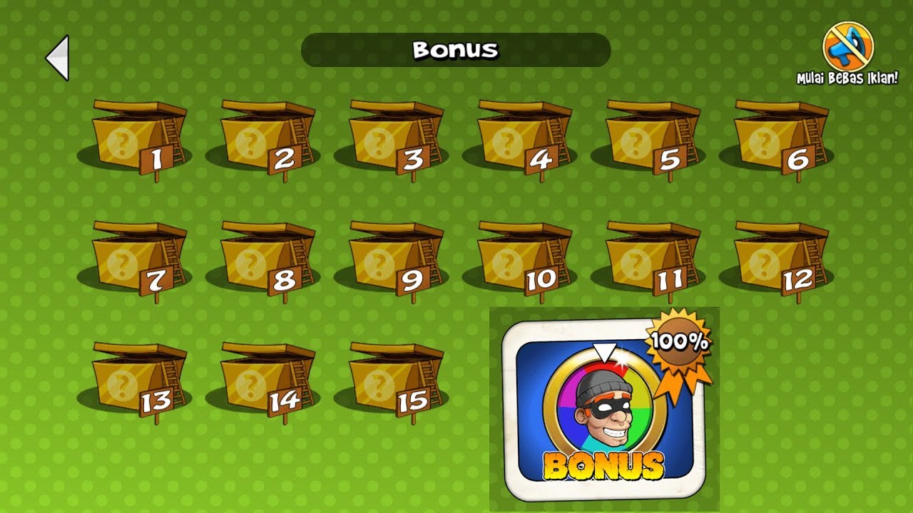 Robbery Bob - Bonus - 100% Complete