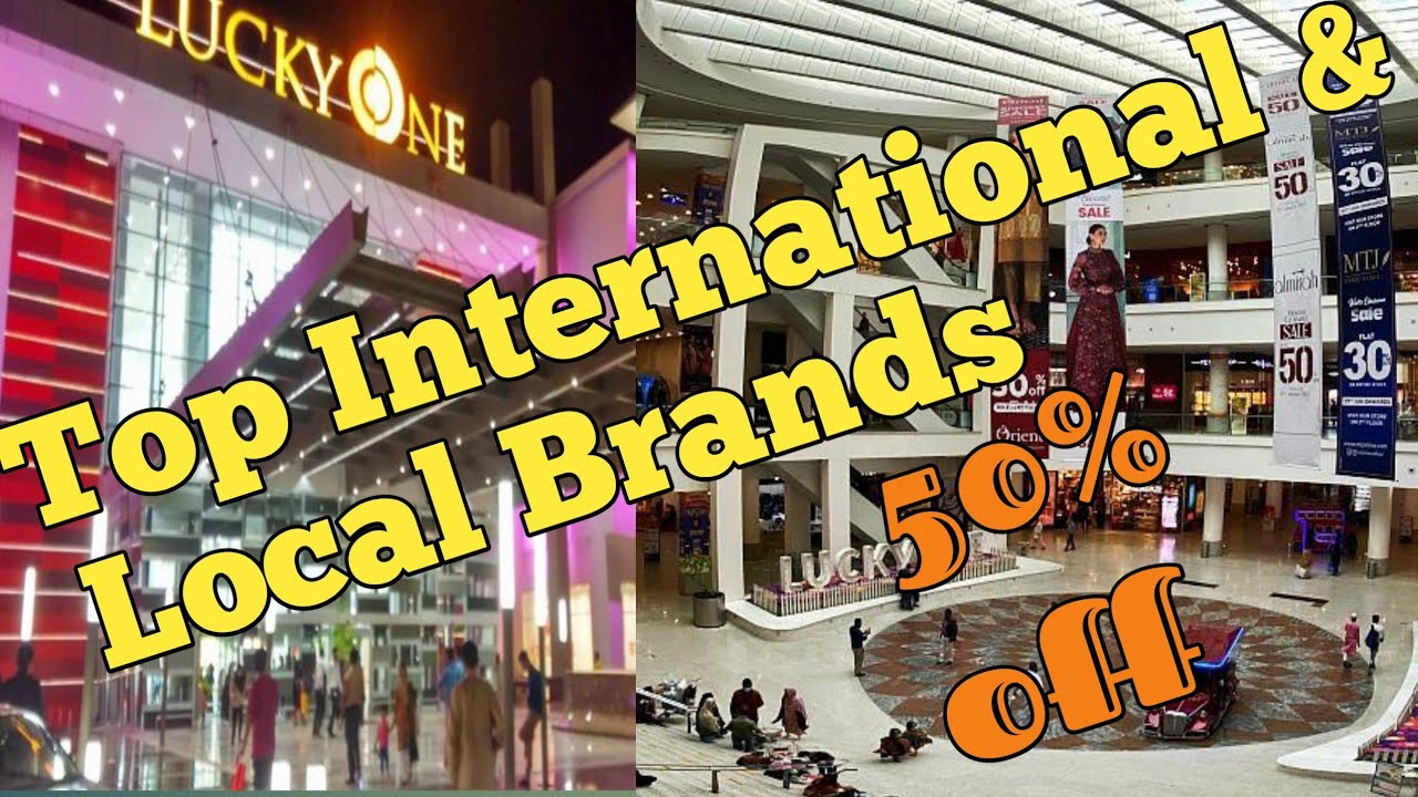 All Top International & Local Brands Under One Roof| LuckyOne Mall Shopping and Entertainment