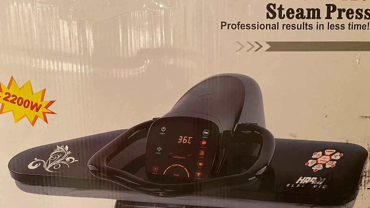 #unboxing steam press #asmr
