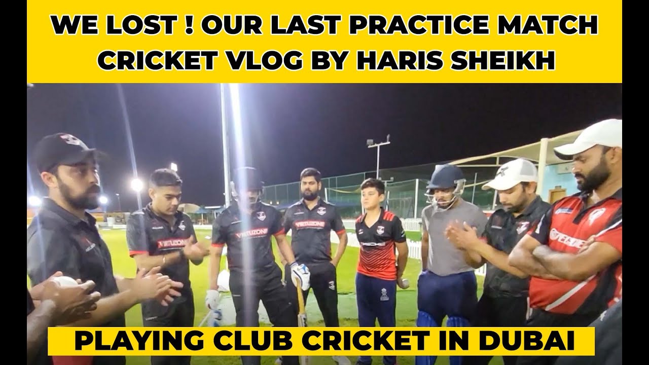 Club Cricket In Dubai UAE | Dubai Exiles Cricket Club UAE  | Haris Sheikh Vlogs  #cricketvlogs