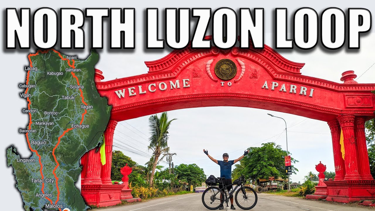 Nilakbay ang Luzon gamit ang bisikleta | North Luzon Loop with Team Snack #namorvlog